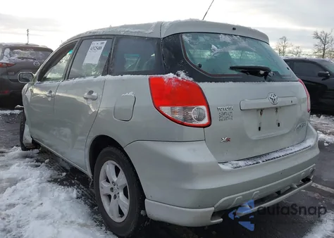 2003 Toyota Matrix Xr from USA, damaged, VIN 2T1KR32E93C078599